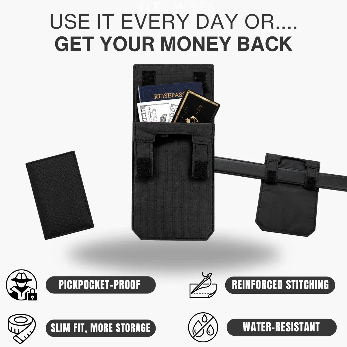 Hidden Belt Wallet