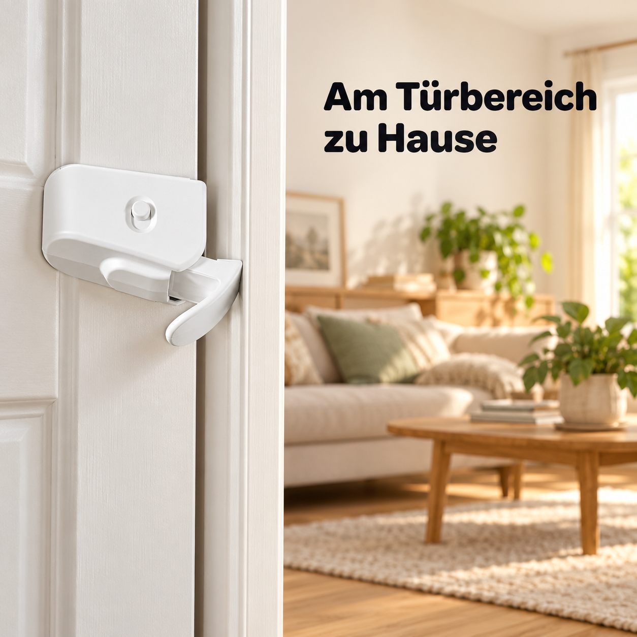 Am Türbereich zu Hause