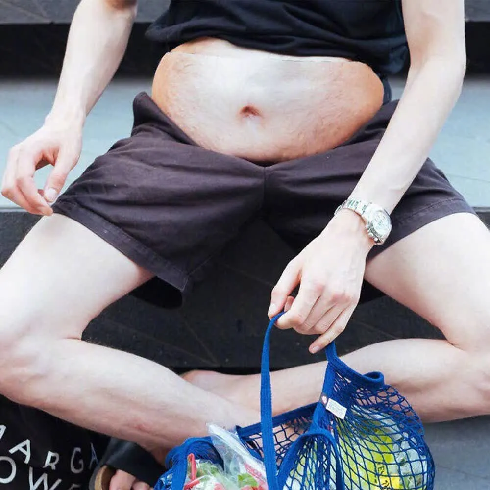 Fake Belly Waist Pack – Funny Dad Bod Fanny Pack