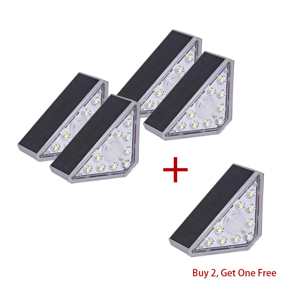 🌞 LED Solar Powered Stair Lights