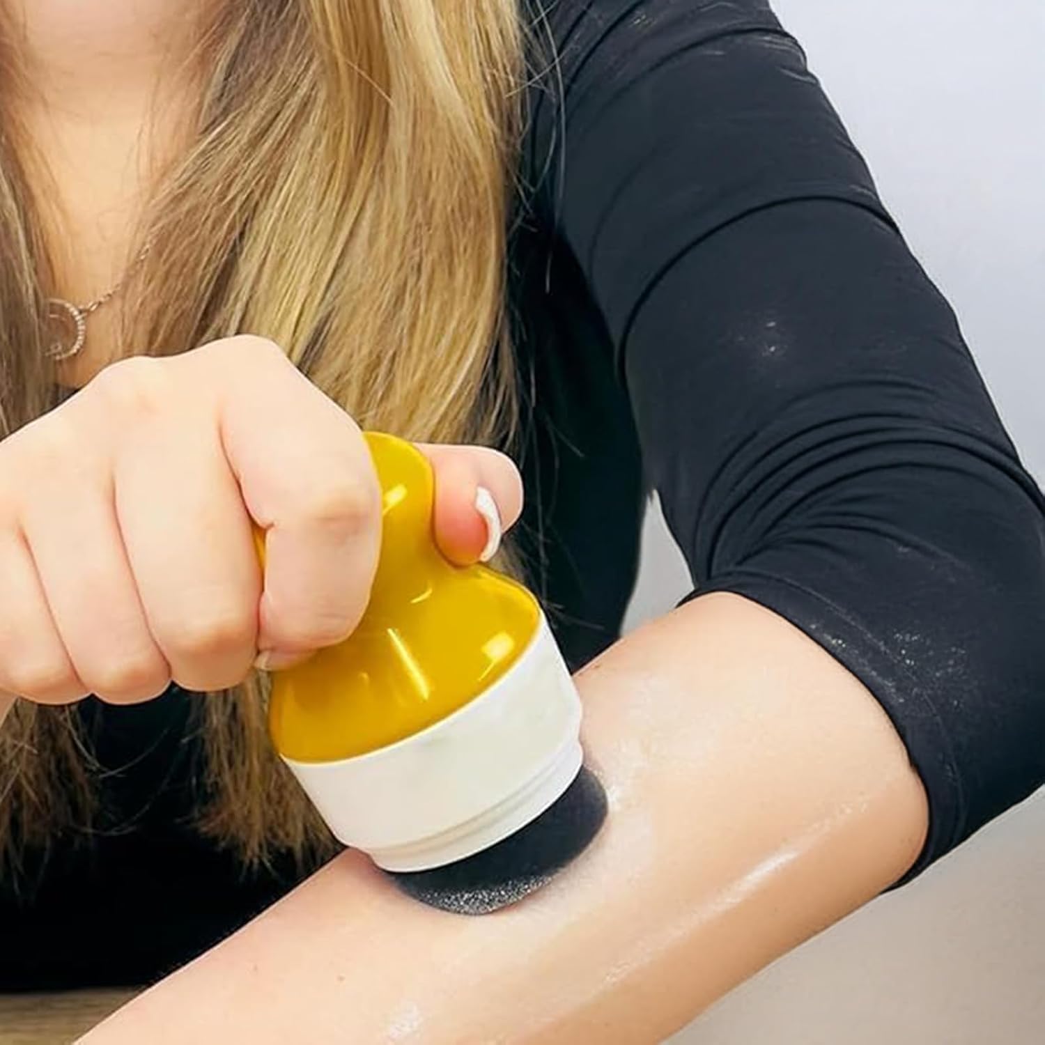 Nachfüllbarer Sonnencreme-Rollerapplikator