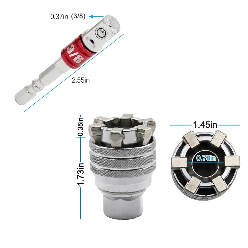 🔧 Universal Adjustable Socket Wrench