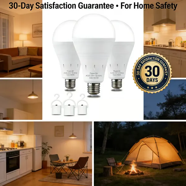Wiederaufladbare Notfalllampen – 3er- oder 6er-Pack
