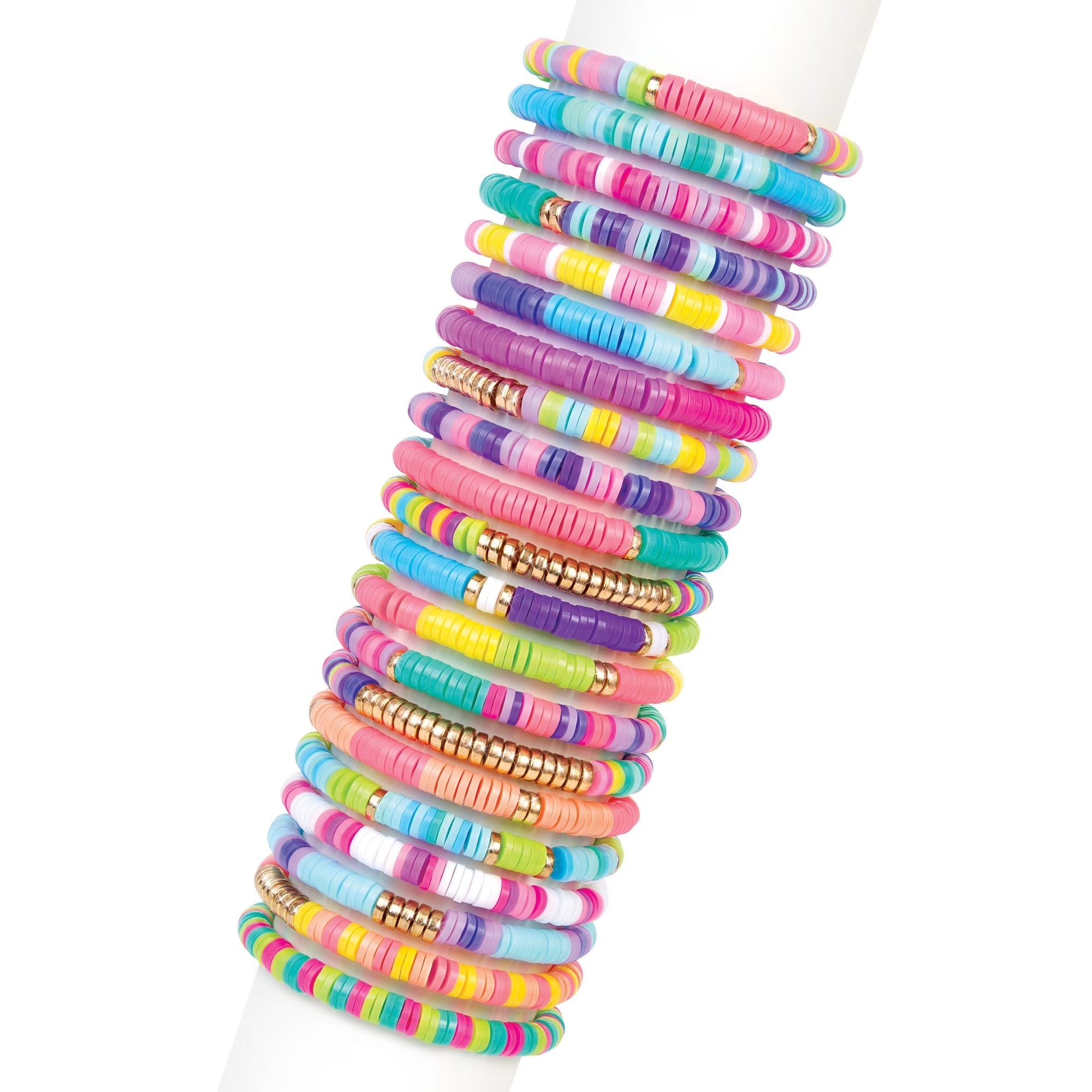 Upright organizer with beads