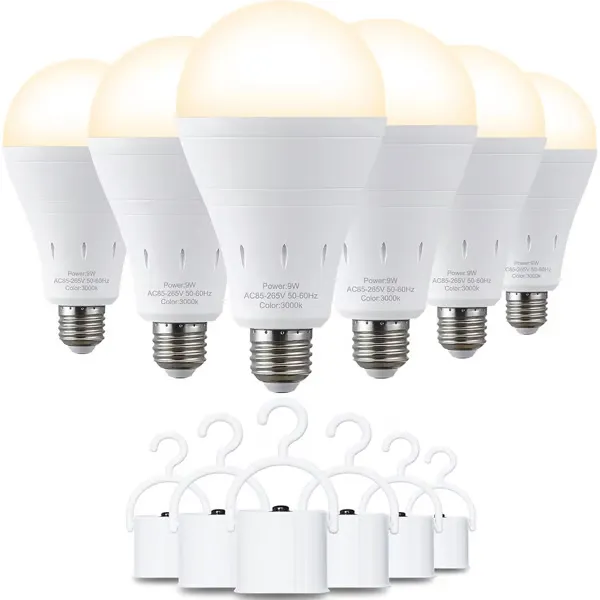 Wiederaufladbare Notfalllampen – 3er- oder 6er-Pack