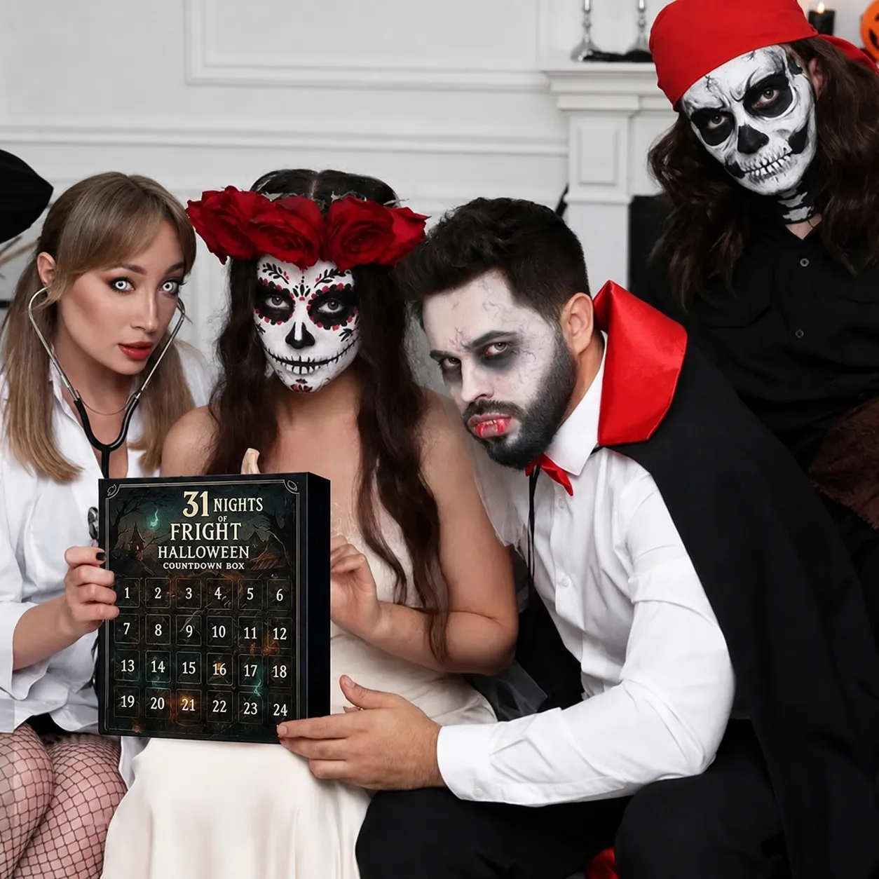 31 Nights of Fright Halloween Countdown Box