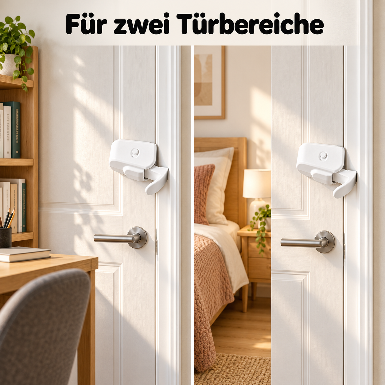 Für zwei Türbereiche