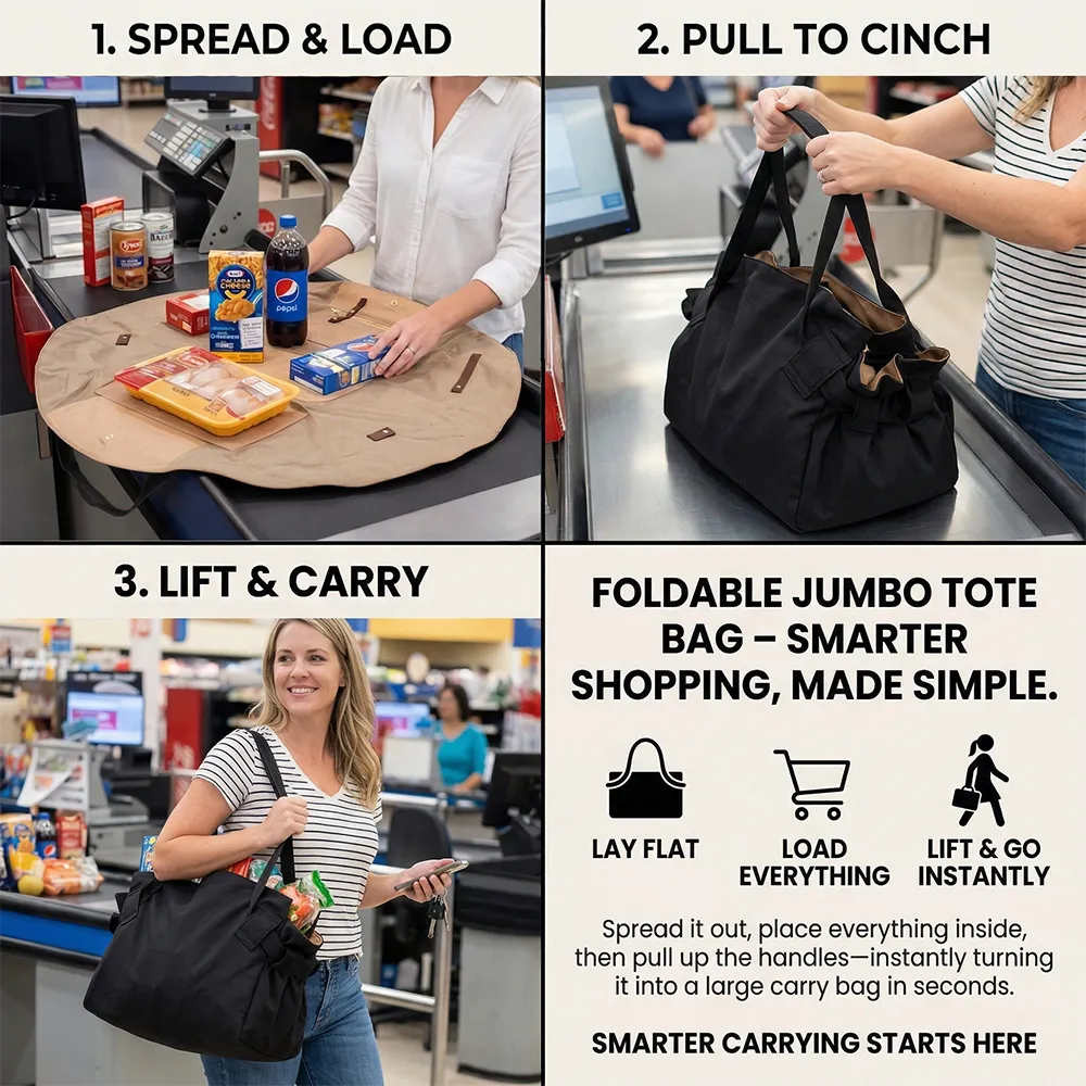 Lay Flat, Load Everything, Lift & Go