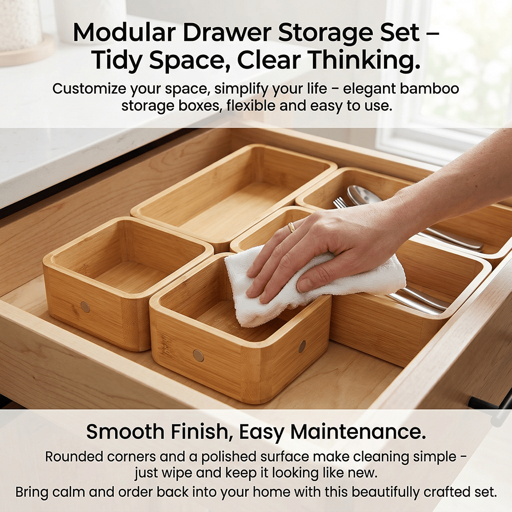 Modulares Schubladen-Organizer-Set