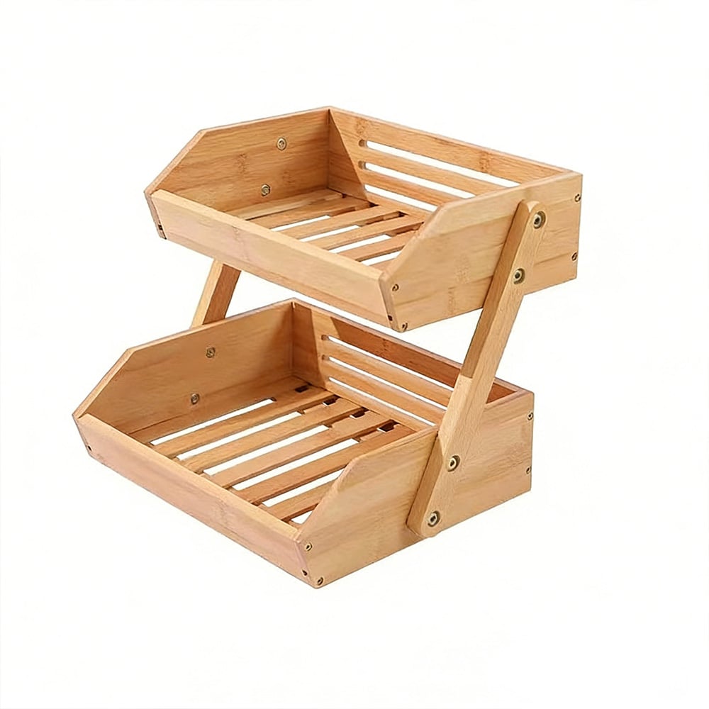 Obst-Aufbewahrungsregal aus Holz