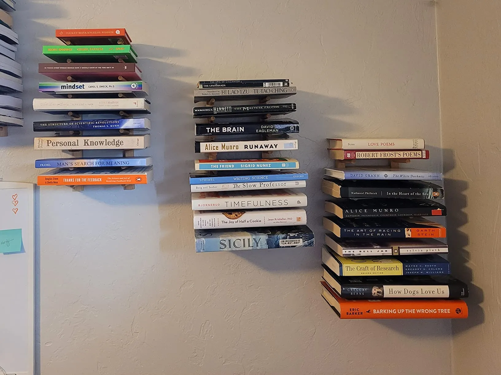 Great Floating Bookshelves!