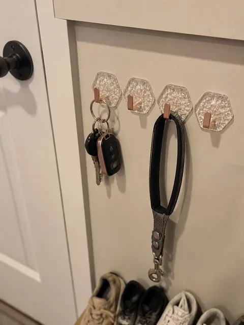 No-Drill Waterwave Adhesive Hooks – 5-Piece Set