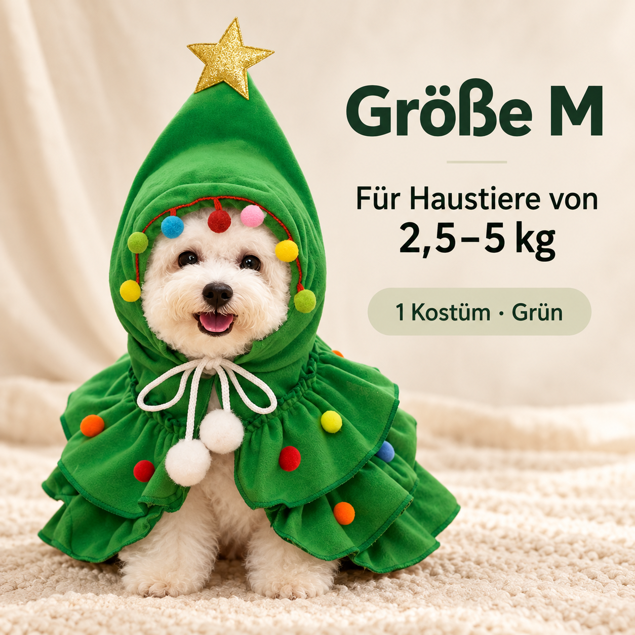 Pet Tree Costume for Playful Photo Moments