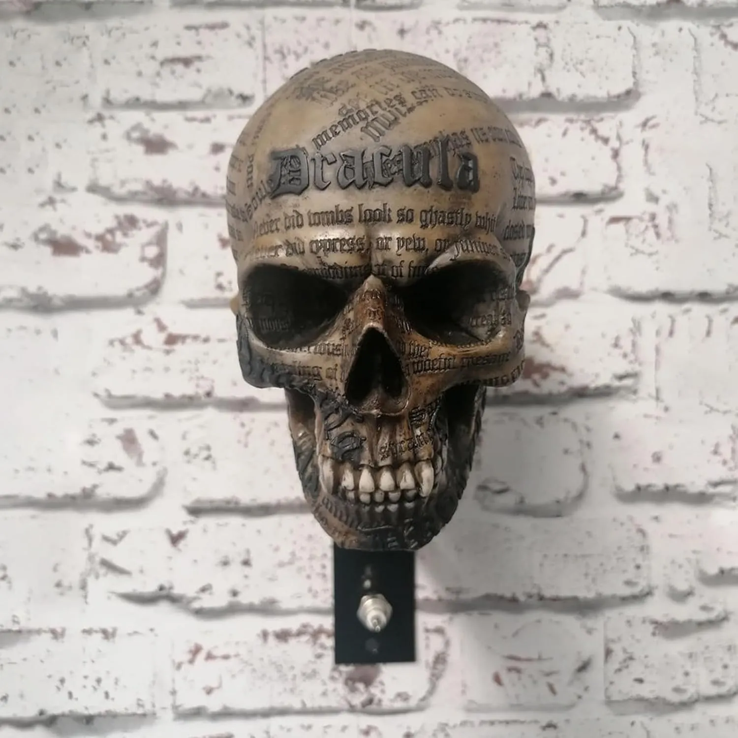 Skull Helmet & Gear Wall Mount
