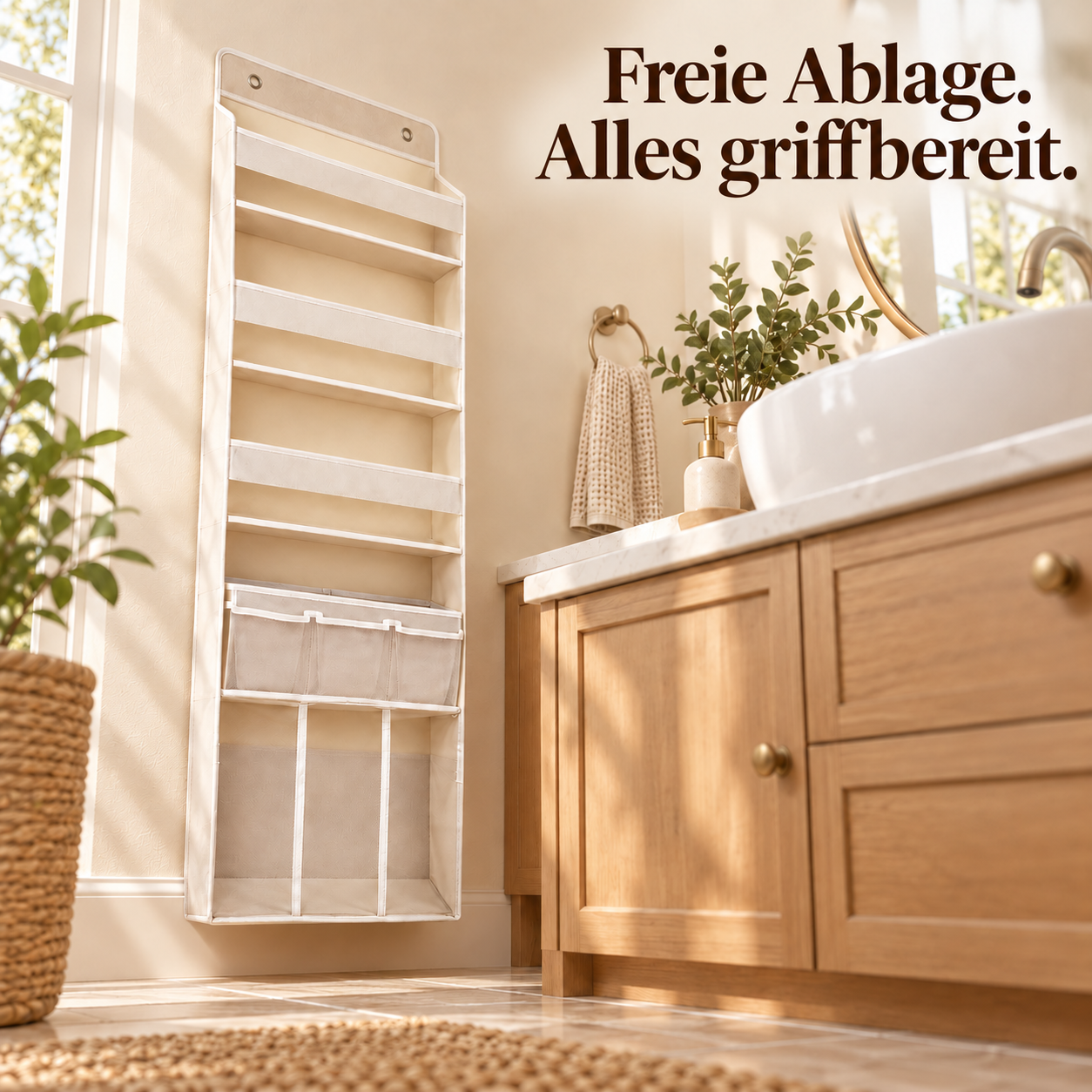Türorganizer mit separatem Ausziehkorb – mehr Ordnung im Alltag