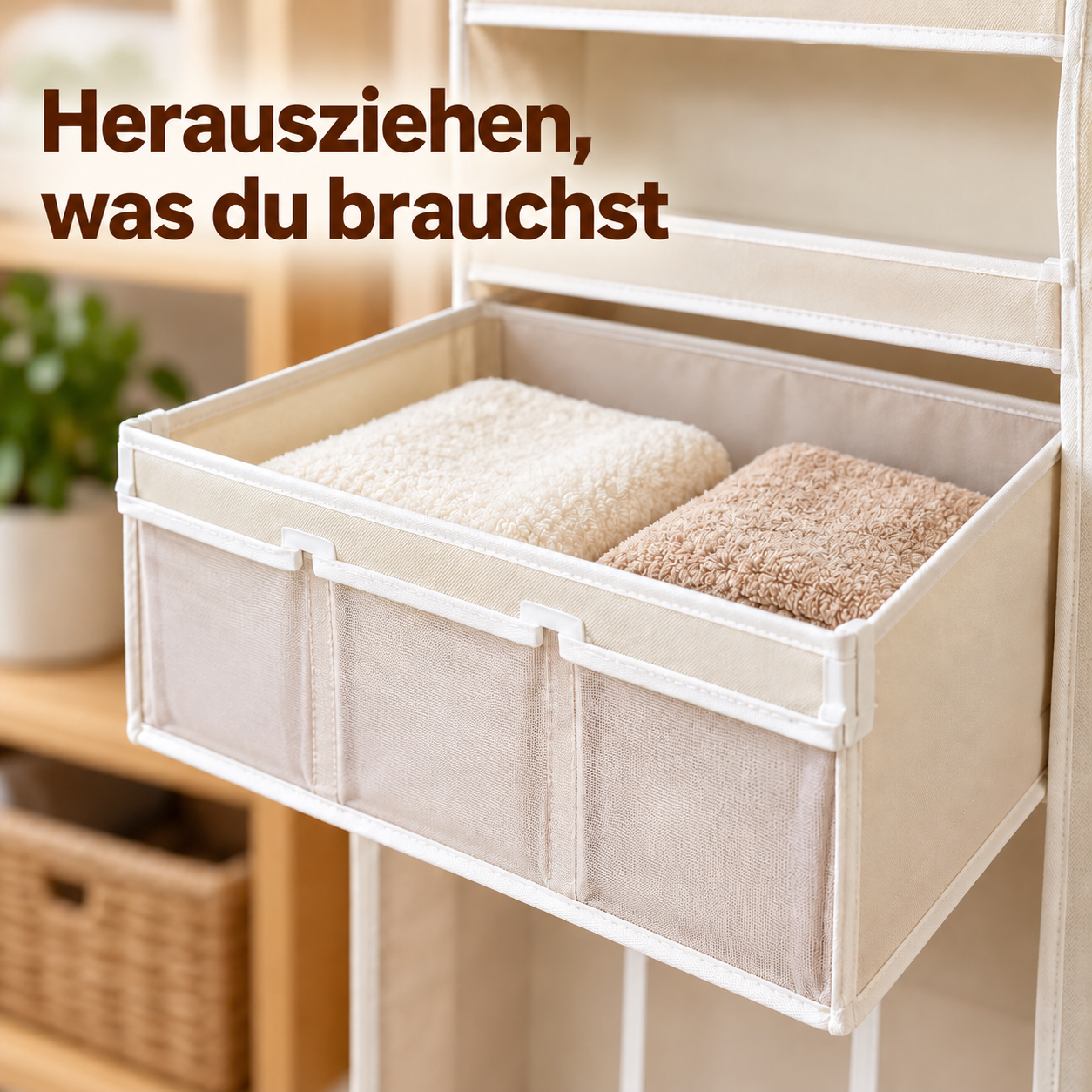 Türorganizer mit separatem Ausziehkorb – mehr Ordnung im Alltag