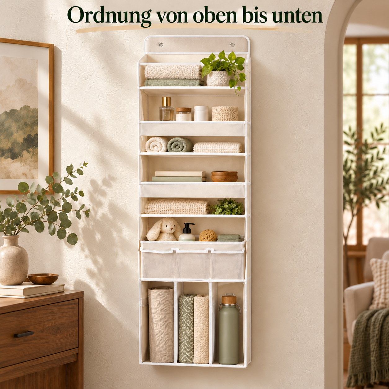 Türorganizer mit separatem Ausziehkorb – mehr Ordnung im Alltag