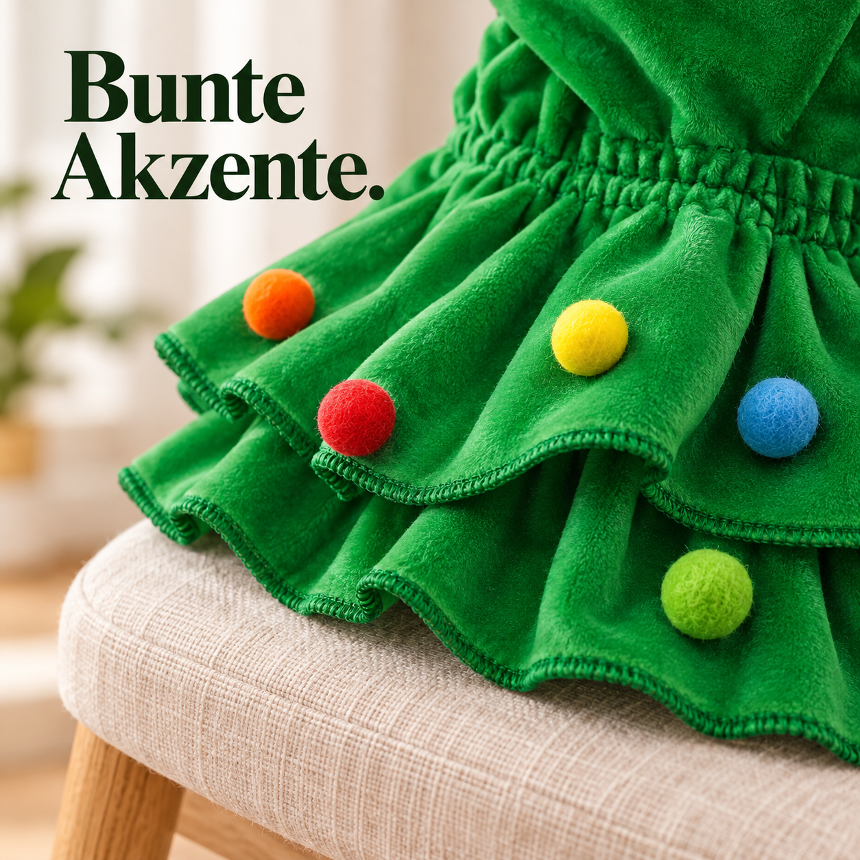 Baumkostüm für Haustiere – verspielte Fotomomente