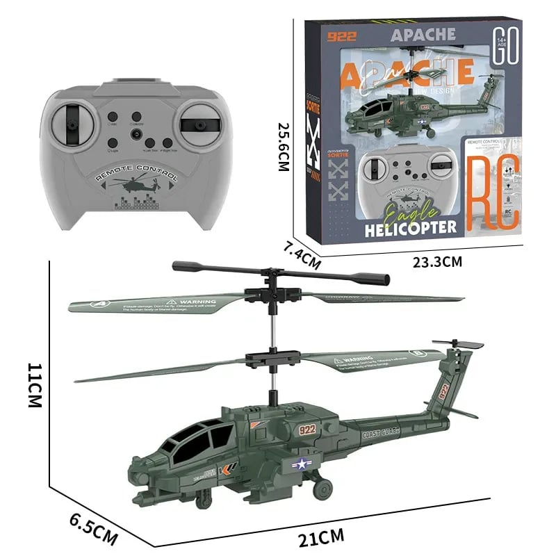 Ferngesteuerter RC-Militärhubschrauber