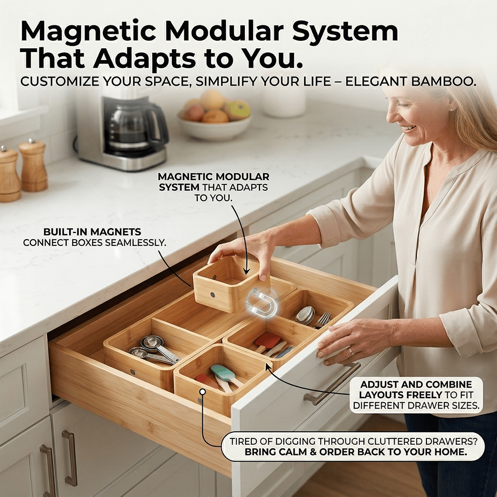Modulares Schubladen-Organizer-Set