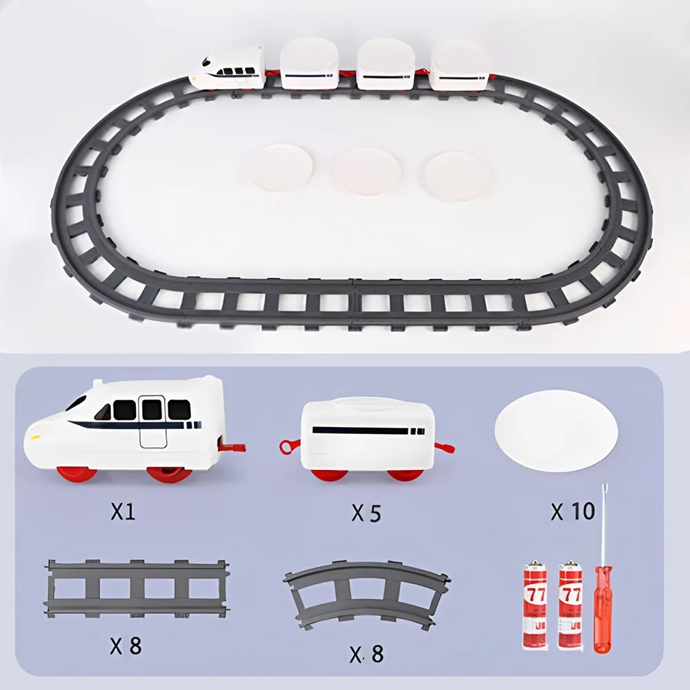 🚂 Food Train Conveyor Set for Kids & Family Parties