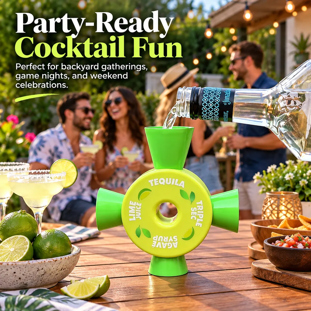 4-Way Margarita Cocktail Jigger