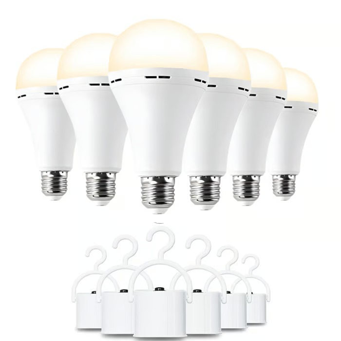 Wiederaufladbare Notfalllampen – 3er- oder 6er-Pack