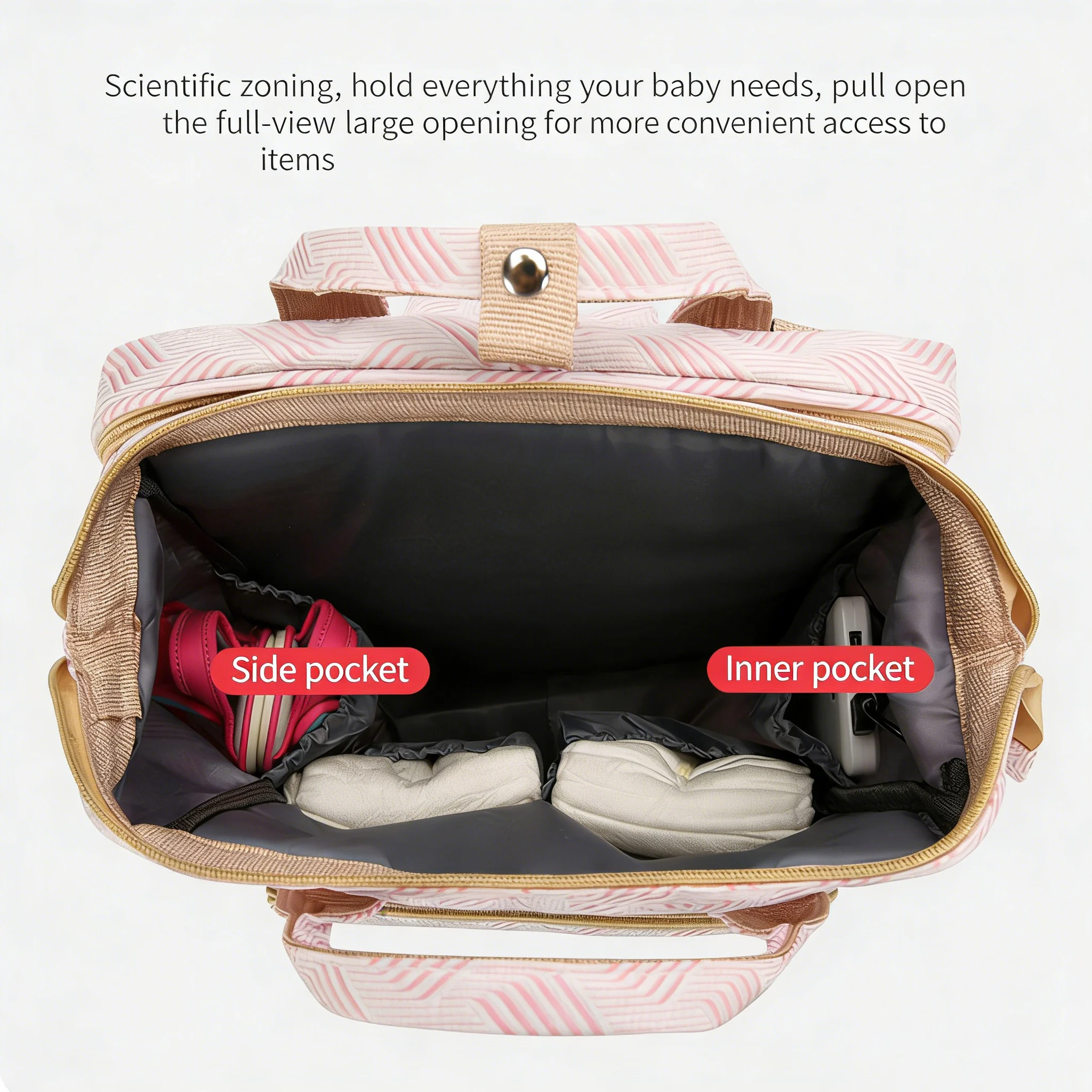 Leichte große Mama-Tasche