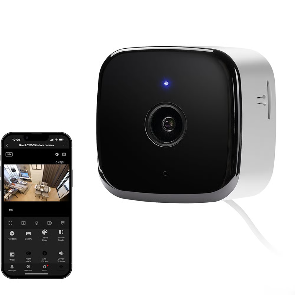 Smarte WLAN-Überwachungskamera für Innenräume
