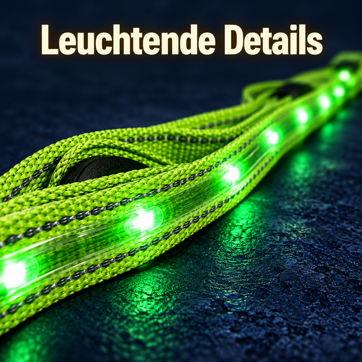 LED-Pferdevorderzeug für einen leuchtenden Auftritt bei Nacht