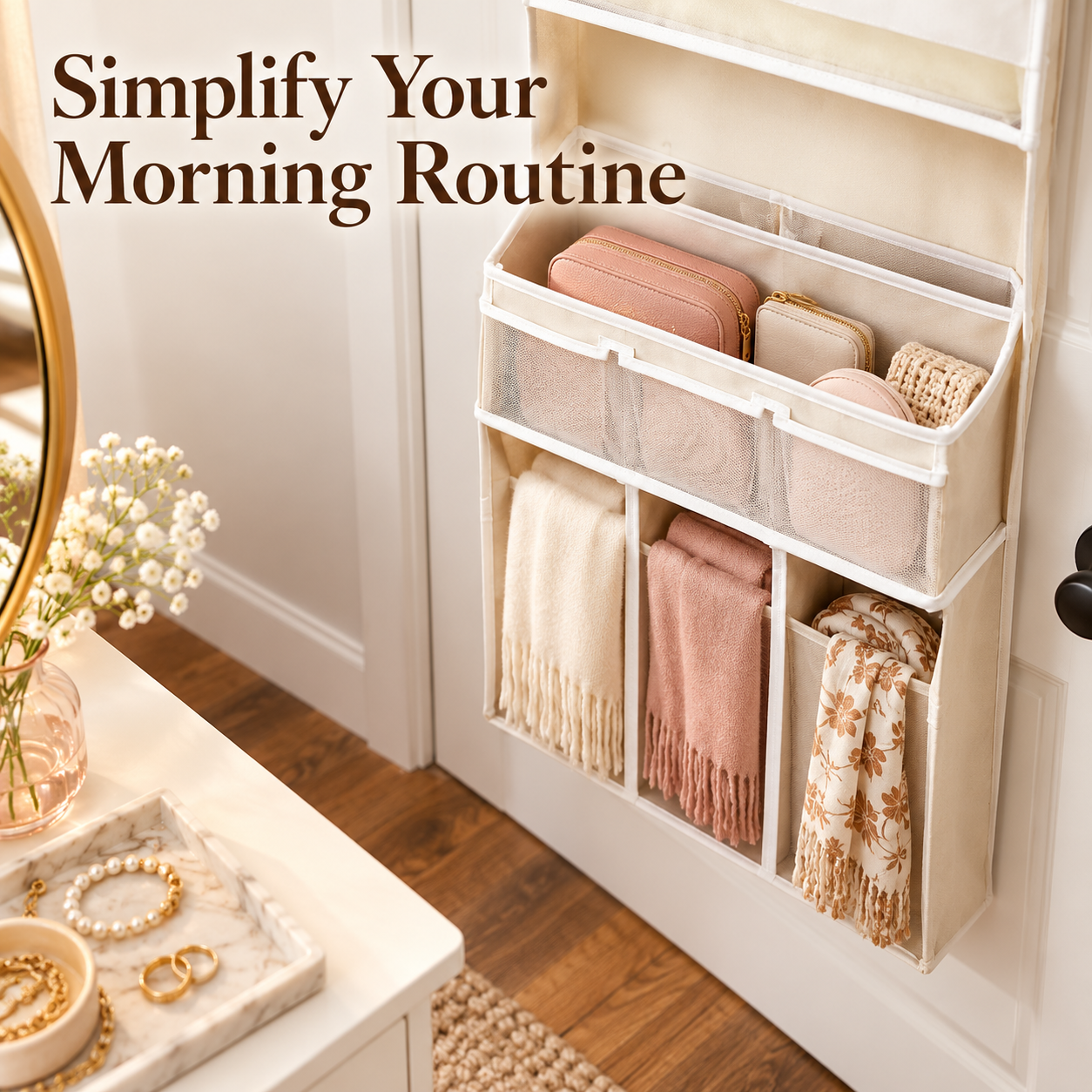 Over-the-Door Organizer for Easy-Access Everyday Storage