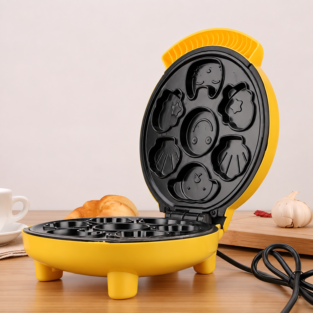 Pfannkuchenmaker mit 7 Tierformen fürs Weihnachtsfrühstück