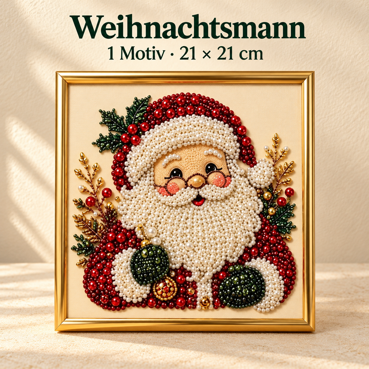 Weihnachts-Diamond-Painting für selbst gestalteten Festtagsglanz