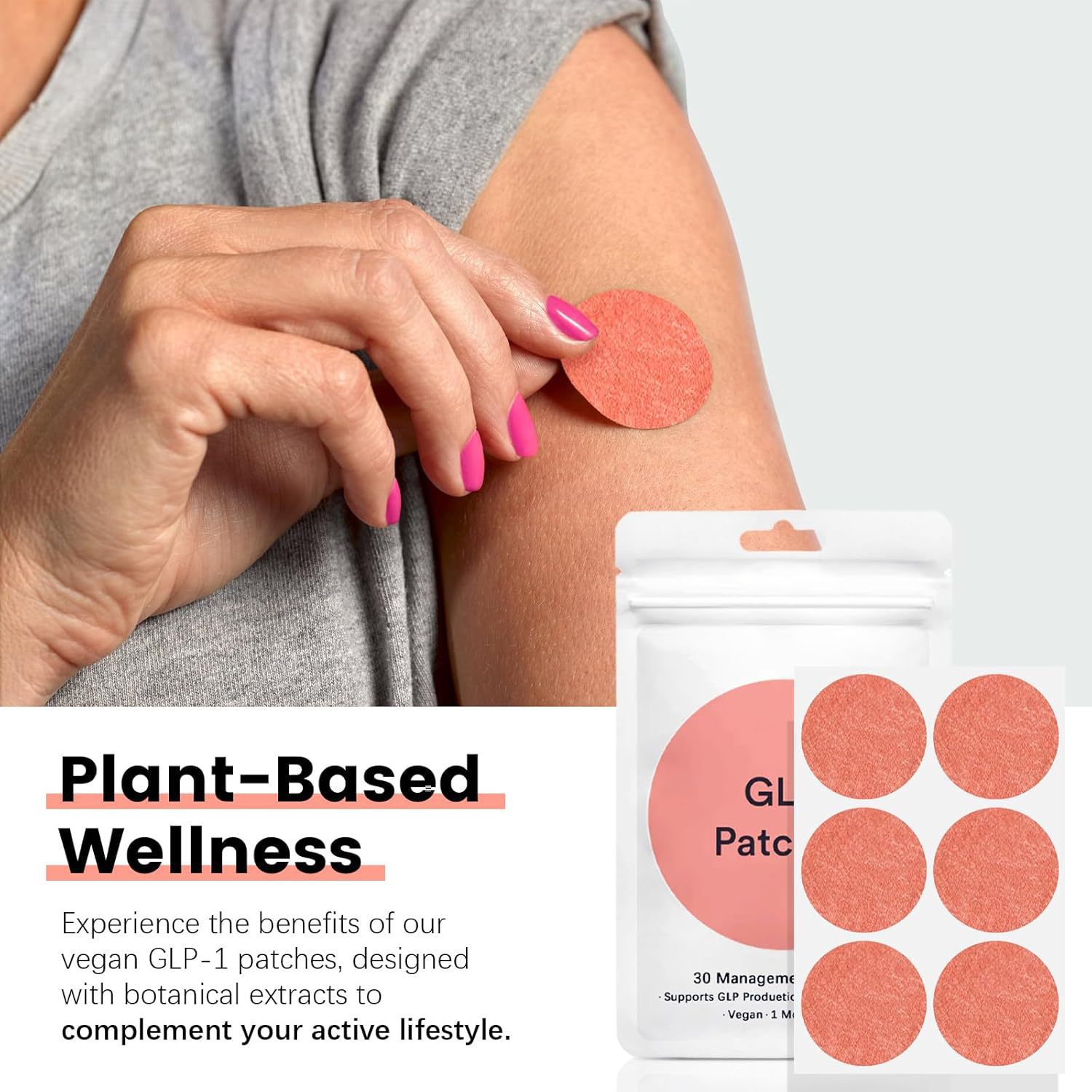 Lazy Person's GLP-1 Body Patch Sticker Body Contour Sticker Skin Firming Management Sticker