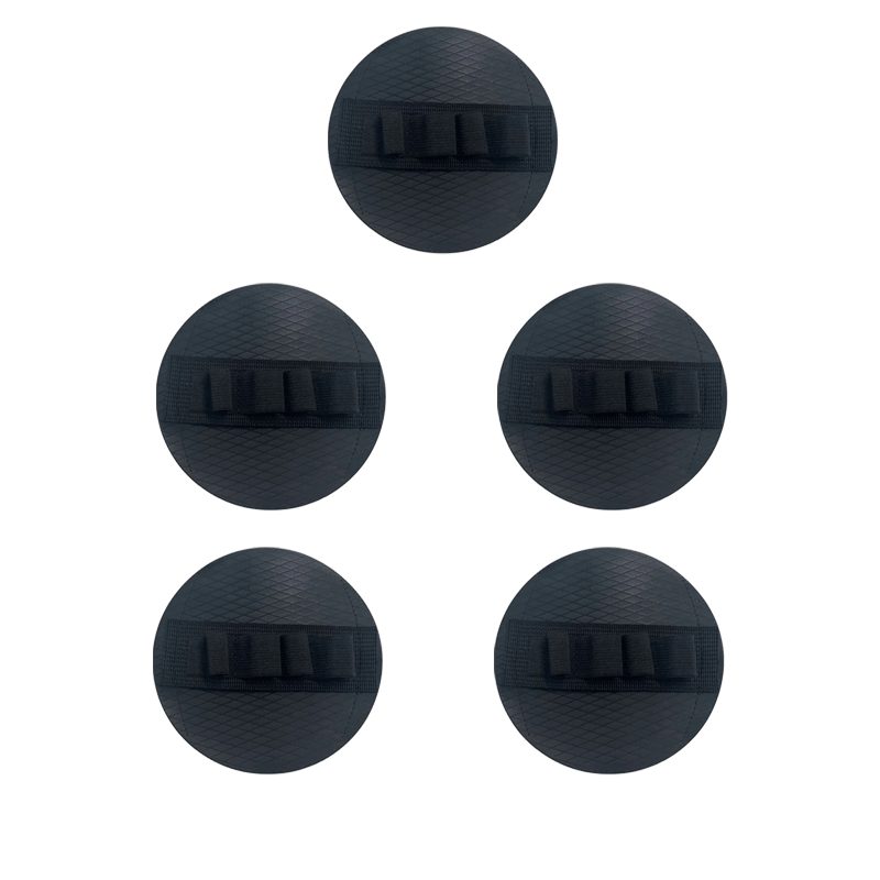 PLLDLC® Exfoliating Body Scrubber Pad with Finger Grip – Gentle Rubber