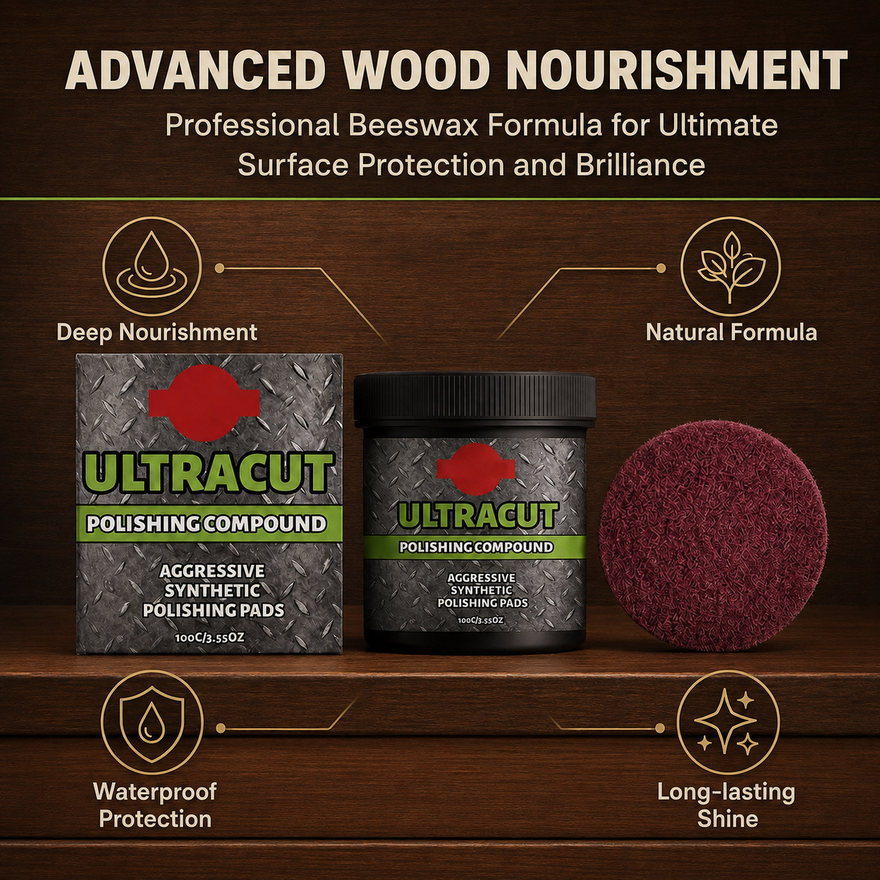 Restore the Shine – Premium Furniture Polish Paste