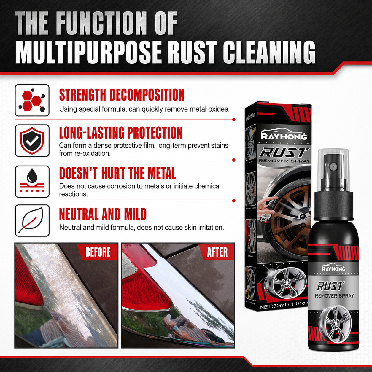 Spray & Shine – Ceramic Coating in a Bottle | 12+ Months of Hydrophobic Protection