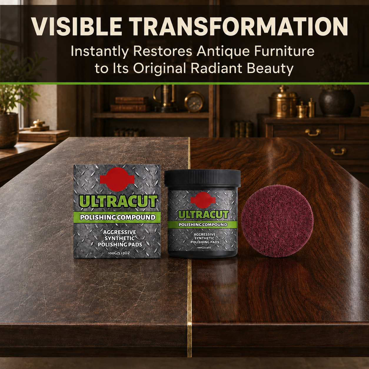 Restore the Shine – Premium Furniture Polish Paste