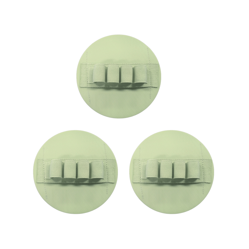 PLLDLC® Exfoliating Body Scrubber Pad with Finger Grip – Gentle Rubber