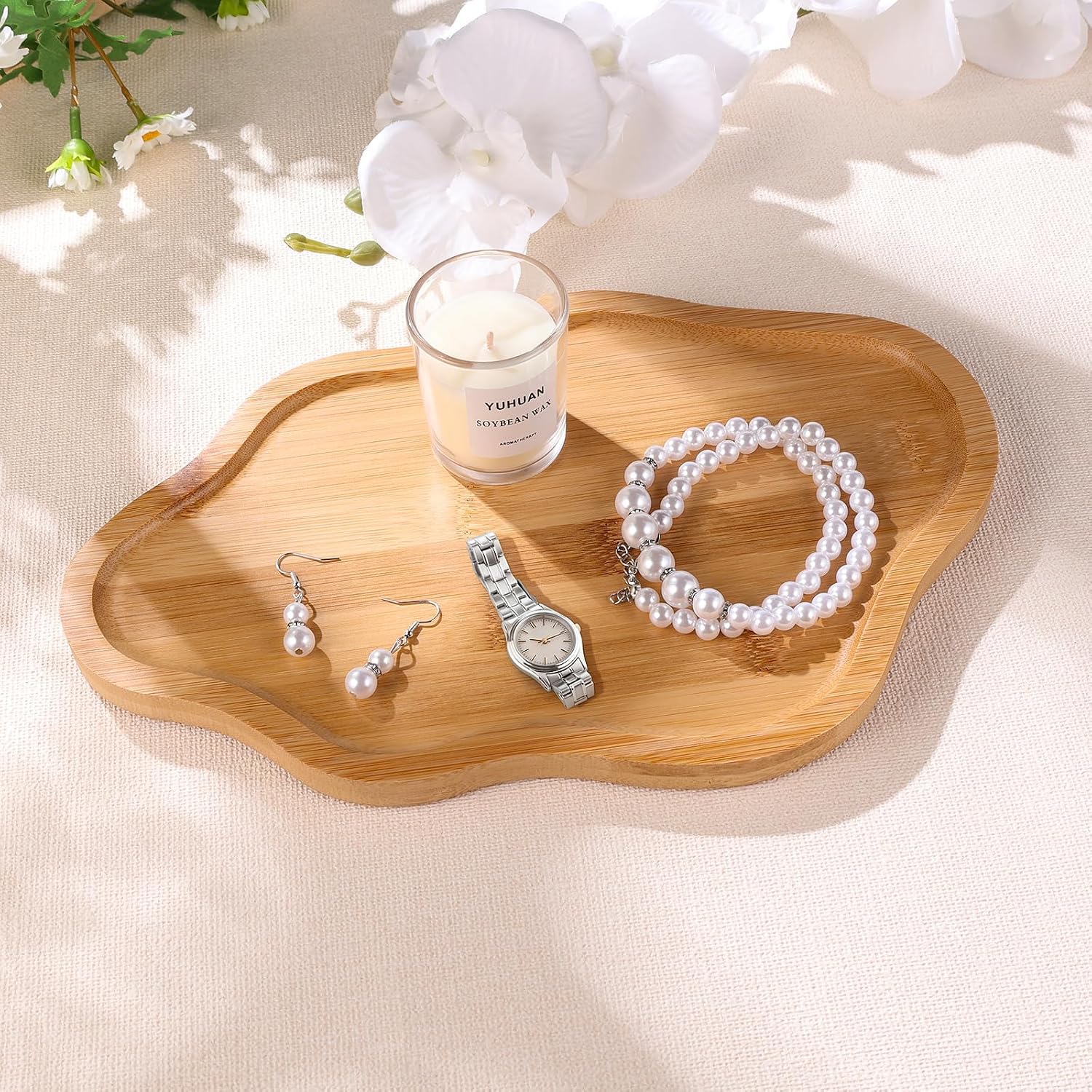 The Drifting Cloud Tray: Artful Organization for Your Sanctuary