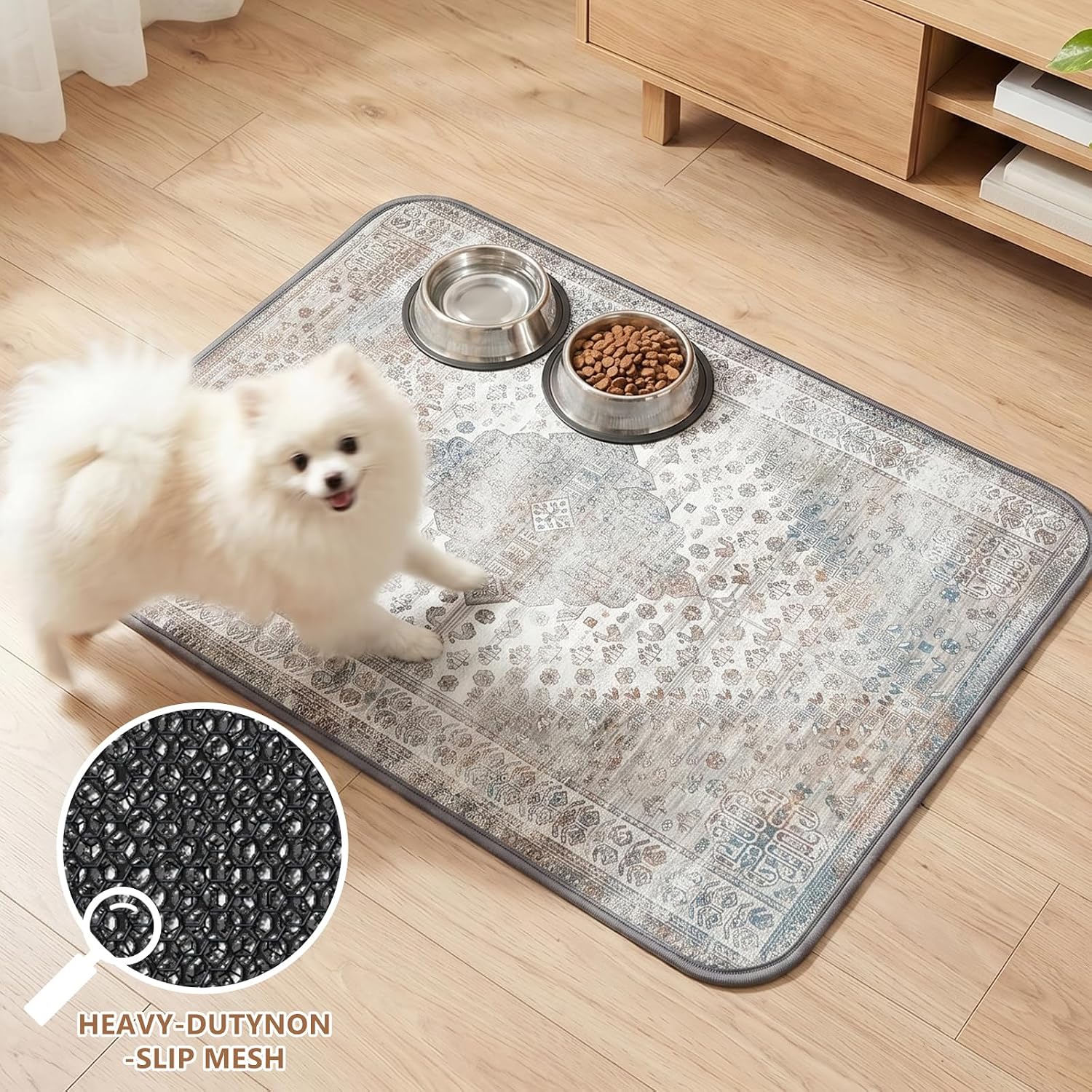 PLLDLC® 2 Pack Washable Reusable Dog Pee Pads – Non-Slip Pet Mats