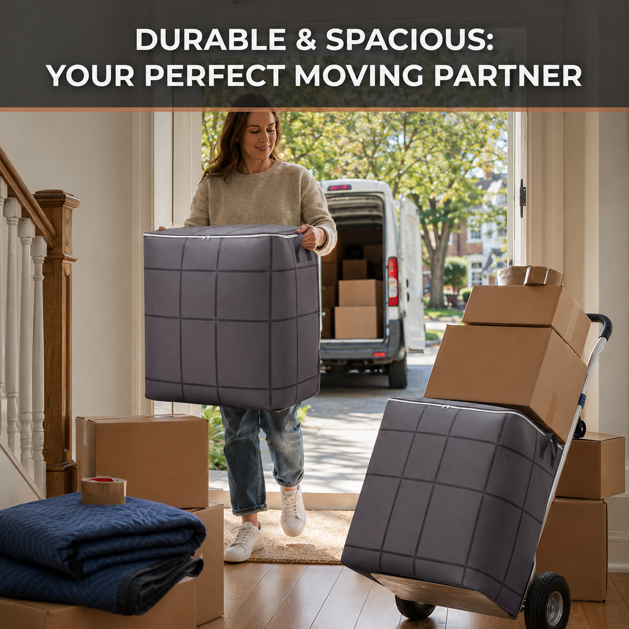 The Ultimate Moving & Storage Bag Set – Heavy-Duty, Spacious & Foldable