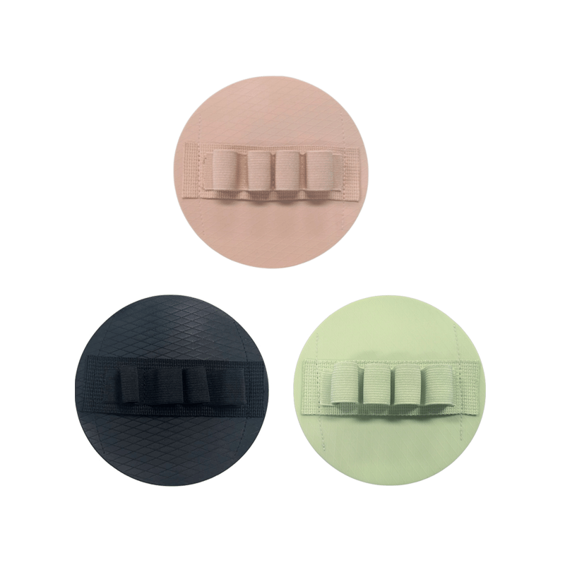 PLLDLC® Exfoliating Body Scrubber Pad with Finger Grip – Gentle Rubber