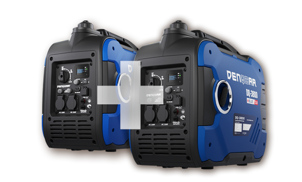 Parallel connection of two DQ-3800 made possible