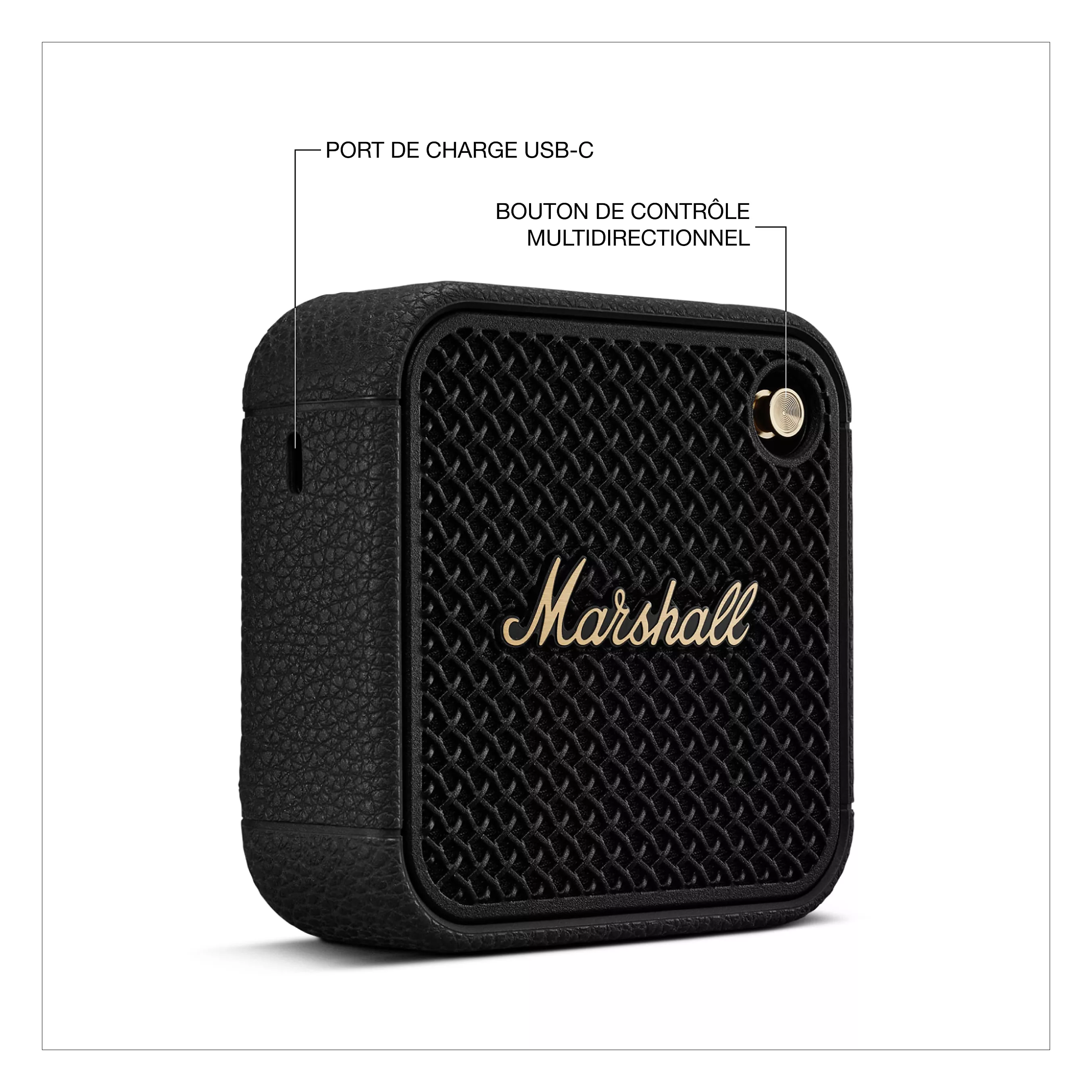 MARSHALL Willen II Black & Brass