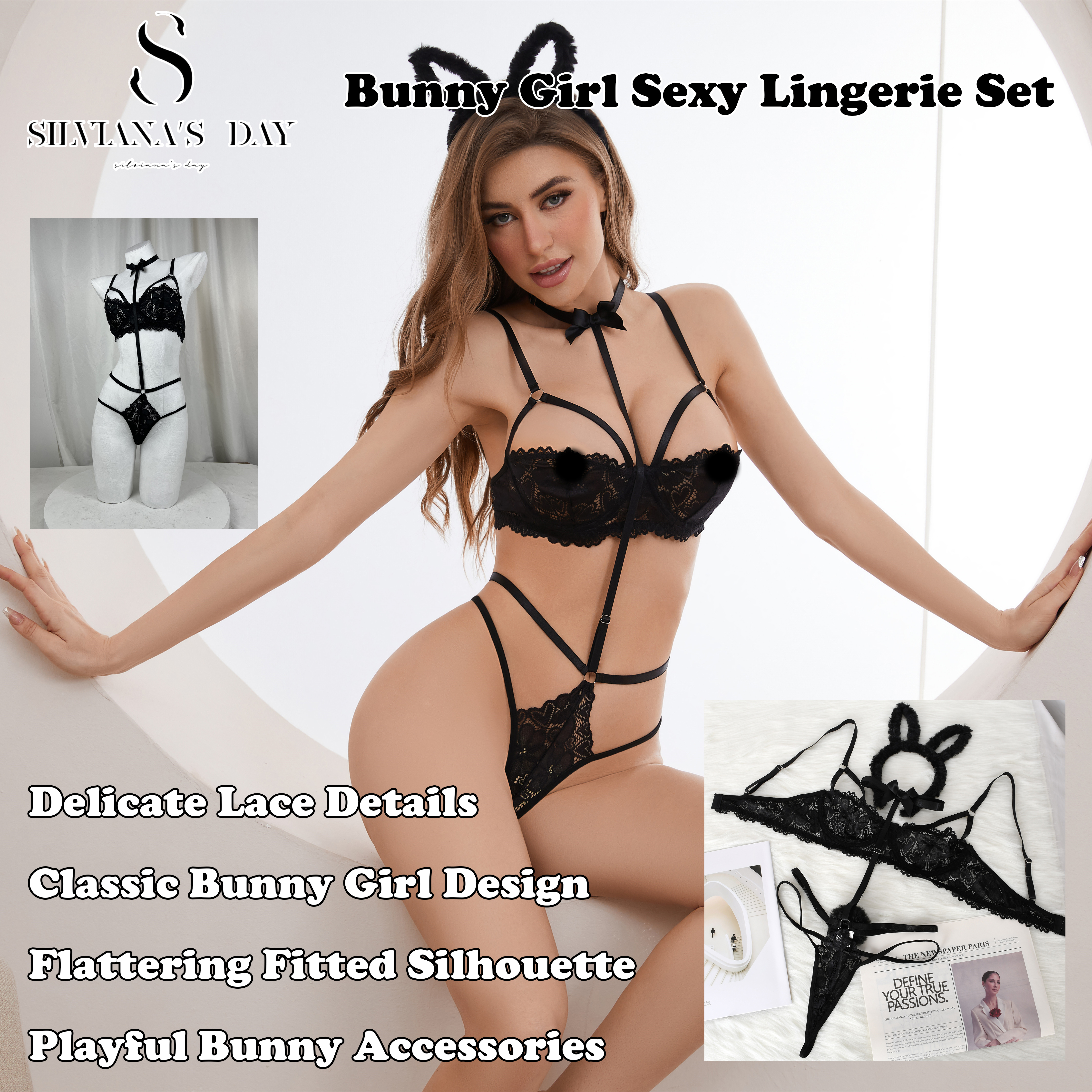 Bunny Girl Sexy Lingerie Set