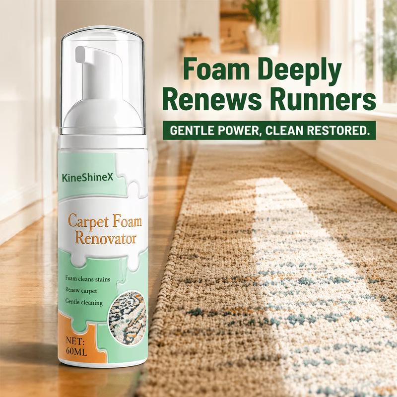 2026 Upgraded Waterless Carpet Foam Cleaner | Instant Stain‑Removing Carpet Spot Spray