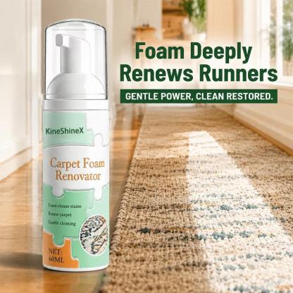 2026 Upgraded Waterless Carpet Foam Cleaner | Instant Stain‑Removing Carpet Spot Spray