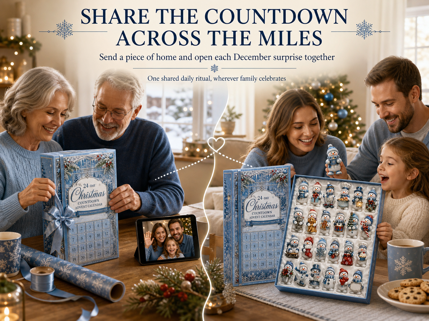 Share The Countdown Magic Across The Miles