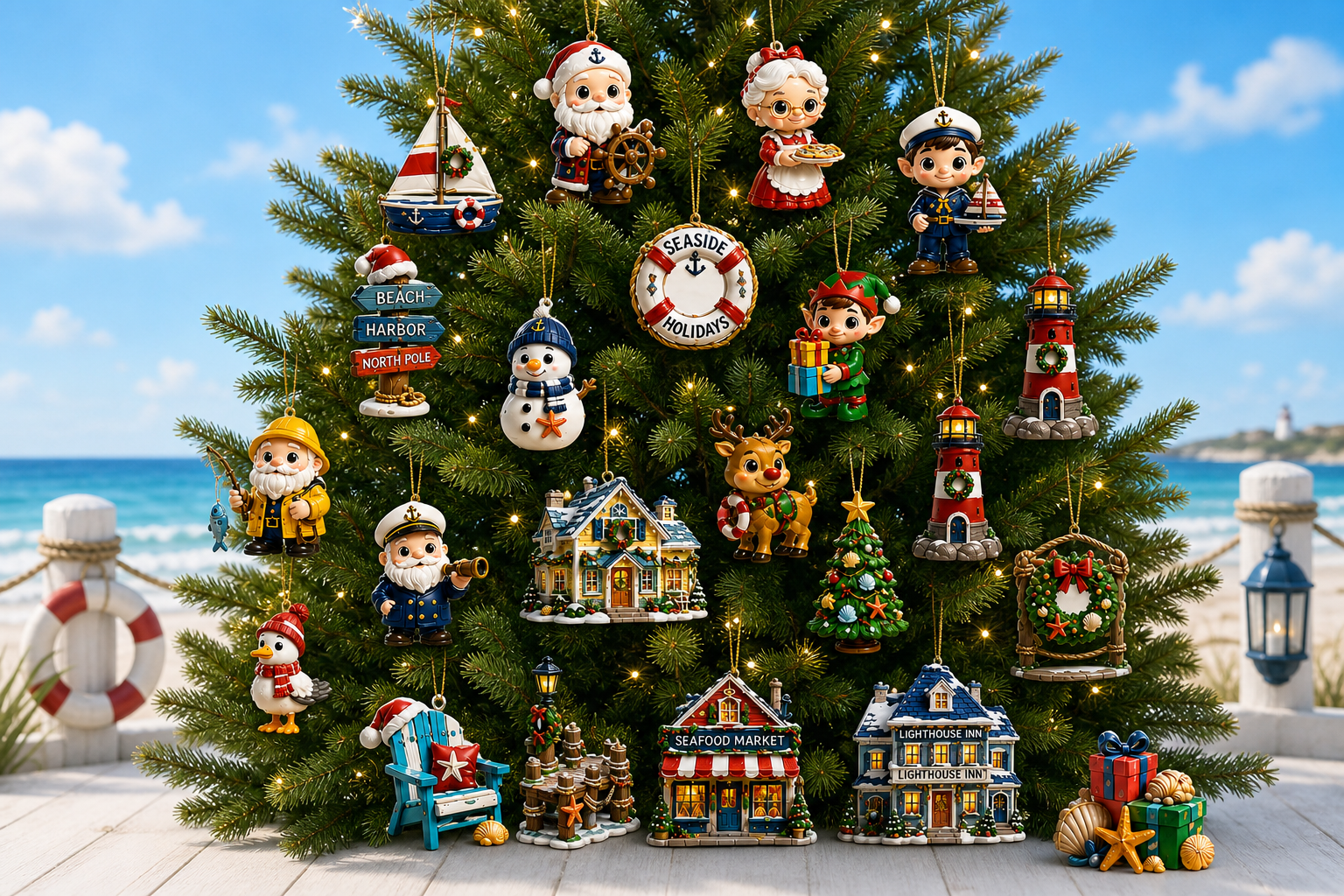 Build Your Coastal Tree Piece By Piece